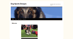 Desktop Screenshot of dogsportsequipment.com